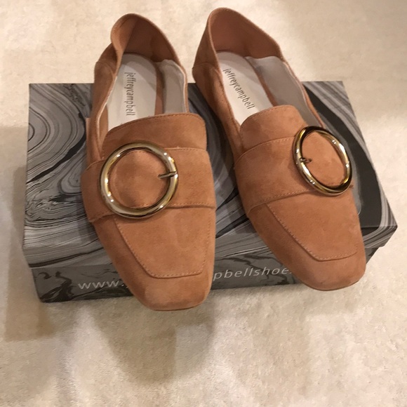Jeffrey Campbell Suede Loafers - Picture 2 of 8